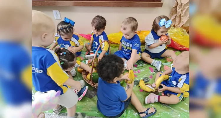 As atividades foram cuidadosamente preparadas pelas professoras, visando levar novas descobertas aos pequenos.