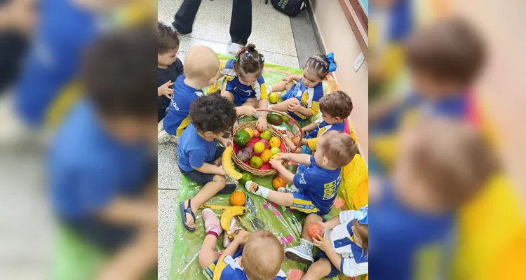 As atividades foram cuidadosamente preparadas pelas professoras, visando levar novas descobertas aos pequenos.