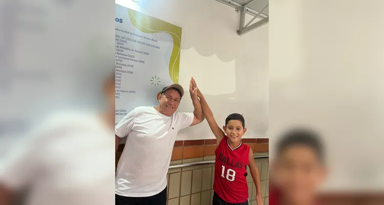 As ações proporcionaram momentos de carinho entre os alunos e seus avós, além da troca de conhecimentos oriundo do processo.