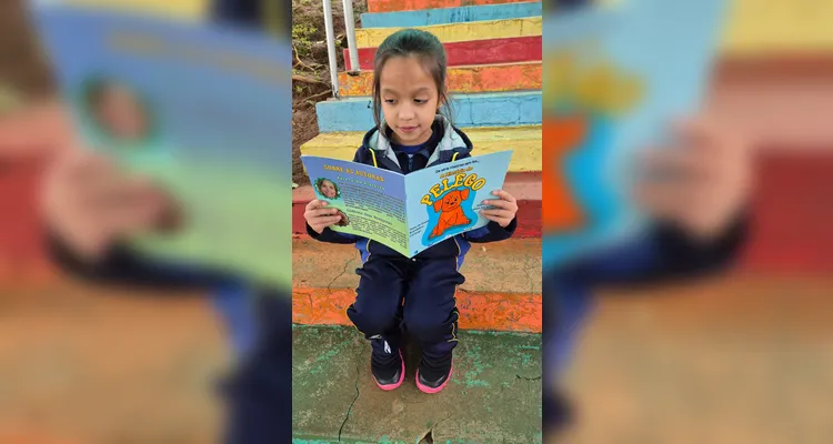Como atividades, os alunos realizaram pesquisas no Jornal da Manhã e confeccionaram cartazes de conscientização.