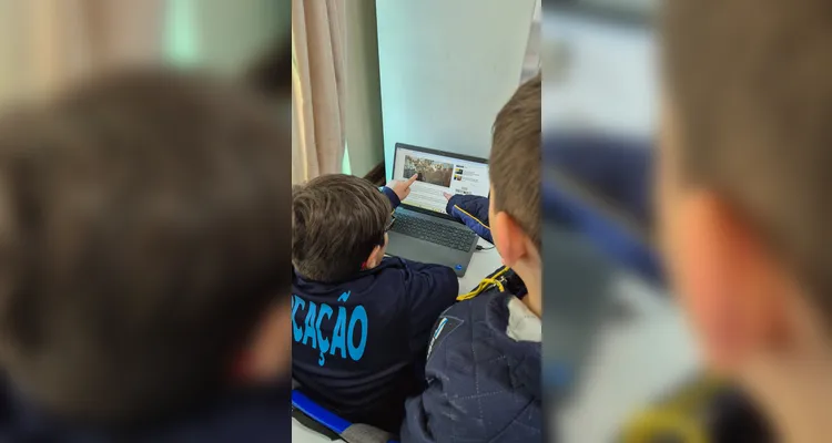 Como atividades, os alunos realizaram pesquisas no Jornal da Manhã e confeccionaram cartazes de conscientização.