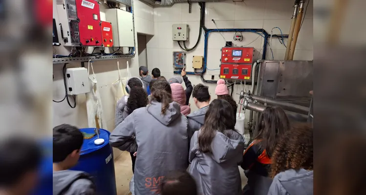 A proposta possibilitou a turma vivenciar uma rica experiência pedagógica.