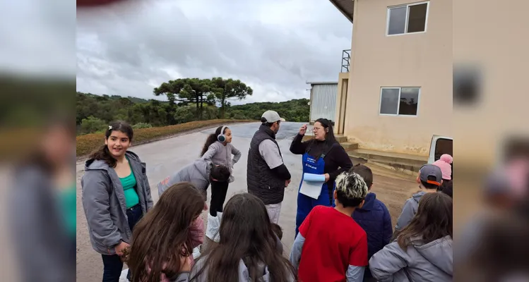 A proposta possibilitou a turma vivenciar uma rica experiência pedagógica.
