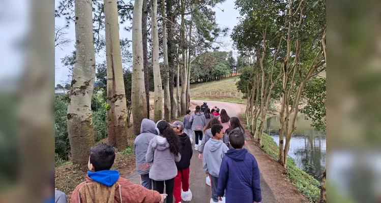 A proposta possibilitou a turma vivenciar uma rica experiência pedagógica.