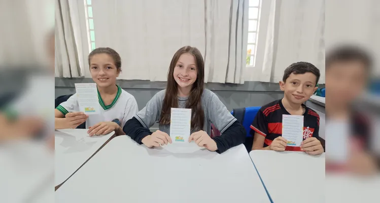 O projeto criativo proporcionou aos alunos a possibilidade de se aprofundar no mundo das poesias.