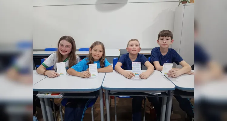 O projeto criativo proporcionou aos alunos a possibilidade de se aprofundar no mundo das poesias.