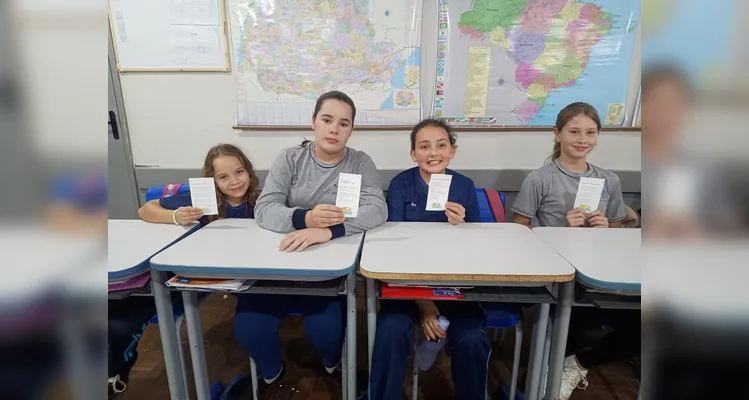O projeto criativo proporcionou aos alunos a possibilidade de se aprofundar no mundo das poesias.