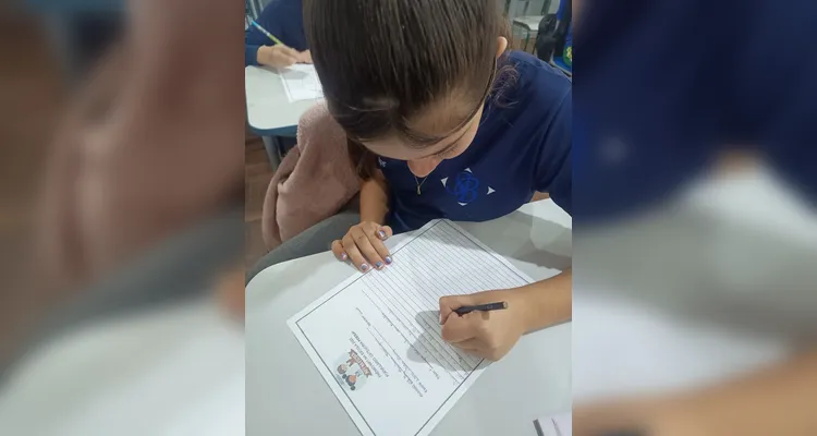 O projeto criativo proporcionou aos alunos a possibilidade de se aprofundar no mundo das poesias.