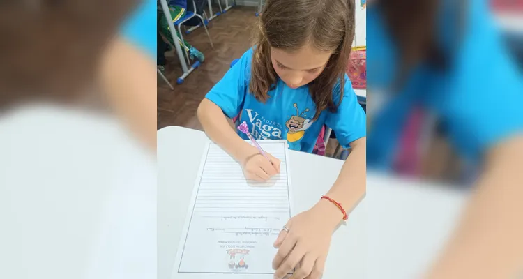 O projeto criativo proporcionou aos alunos a possibilidade de se aprofundar no mundo das poesias.