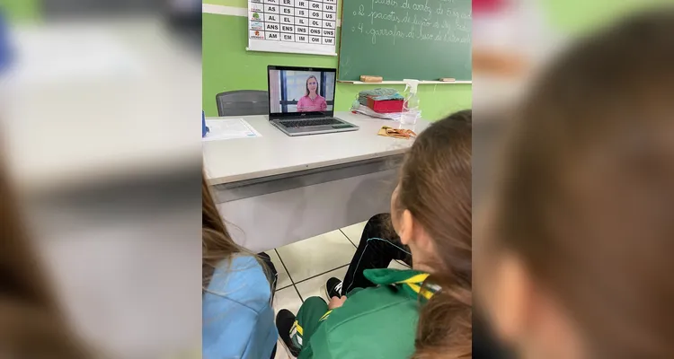O conteúdo do projeto auxiliou os alunos na elaboração de suas ações.
