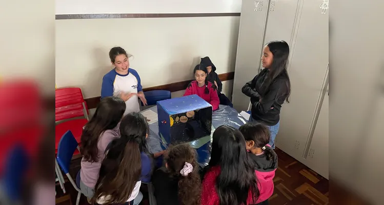 A proposta foi iniciada com amplas pesquisas no LAC e finalizada com a elaboração das representações do Sistema Solar.