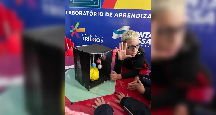 A proposta foi iniciada com amplas pesquisas no LAC e finalizada com a elaboração das representações do Sistema Solar.