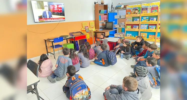 Os estudos realizados pelos alunos buscaram valorizar o patrimônio cultural brasileiro.
