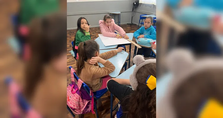 Como atividades, os alunos elaboraram cartazes de autocuidado e desenvolveram um podcast sobre o tema trabalhado.