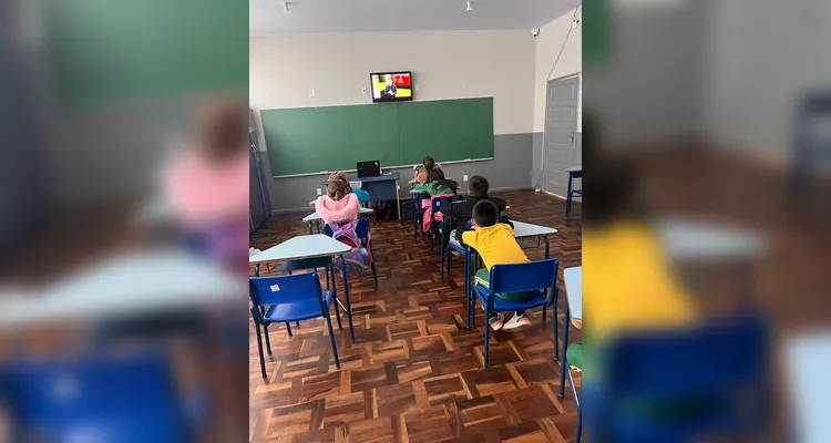 A videoaula do Vamos Ler sobre o tema foi a base para as ações da turma.