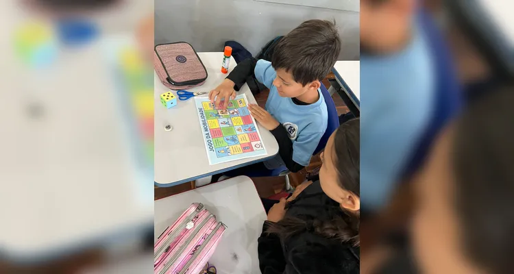 A videoaula do Vamos Ler e VCG foi o ponto de partida para as ações da turma, que também realizou levantamentos e gráficos sobre a mobilidade dos alunos, além de ações externas de conscientização.