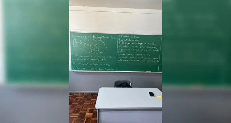 A videoaula do Vamos Ler e VCG foi o ponto de partida para as ações da turma, que também realizou levantamentos e gráficos sobre a mobilidade dos alunos, além de ações externas de conscientização.