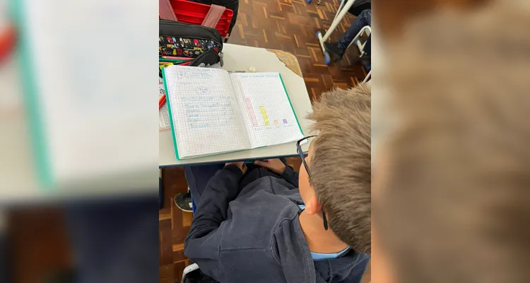 A videoaula do Vamos Ler e VCG foi o ponto de partida para as ações da turma, que também realizou levantamentos e gráficos sobre a mobilidade dos alunos, além de ações externas de conscientização.