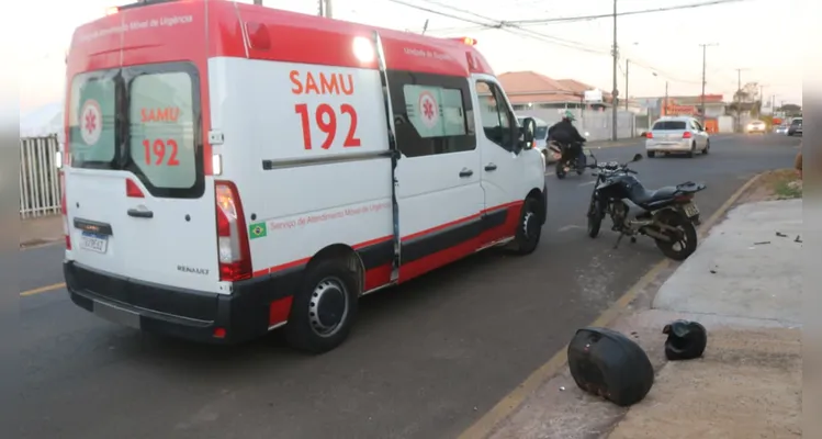 Motociclista fica ferido após novo acidente na 'Dom Pedro I' em PG
