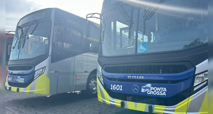 Nova frota de ônibus com R$ 35 mi investidos começa a circular após aniversário de PG