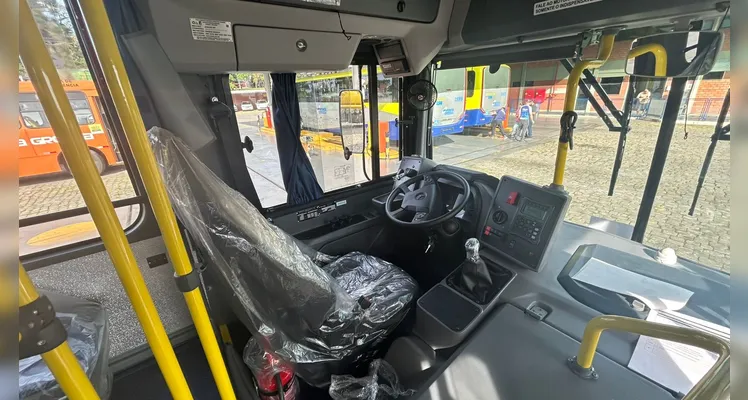 Nova frota de ônibus com R$ 35 mi investidos começa a circular após aniversário de PG
