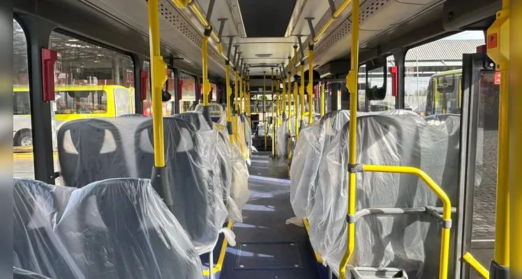 Nova frota de ônibus com R$ 35 mi investidos começa a circular após aniversário de PG