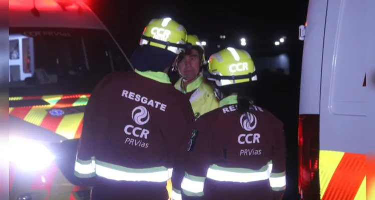 Homem é atropelado na BR-376 em PG e sofre ferimentos moderados
