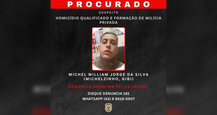 Sengés: adolescente é apreendido por tráfico e polícia busca por foragidos
