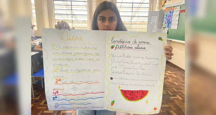 A experiência proporcionou a troca de saberes entre os estudantes, a cooperação e a valorização de práticas saudáveis.