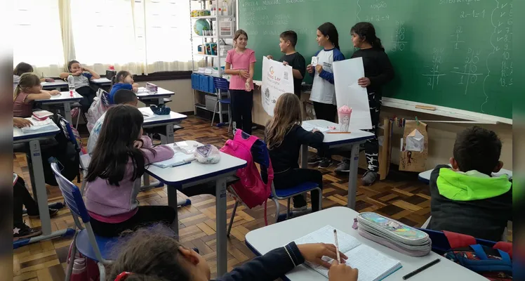 As dinâmicas realizadas pela turma contaram com amplo apoio das ferramentas e conteúdos do Vamos Ler.