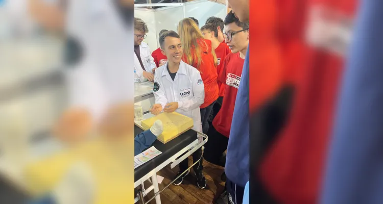 O momento levou importantes aprendizados aos estudantes e possibilitou valiosos diálogos com acadêmicos e professores.