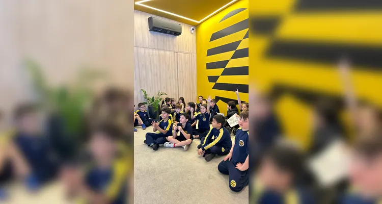 Confira como foi a visita dos alunos.