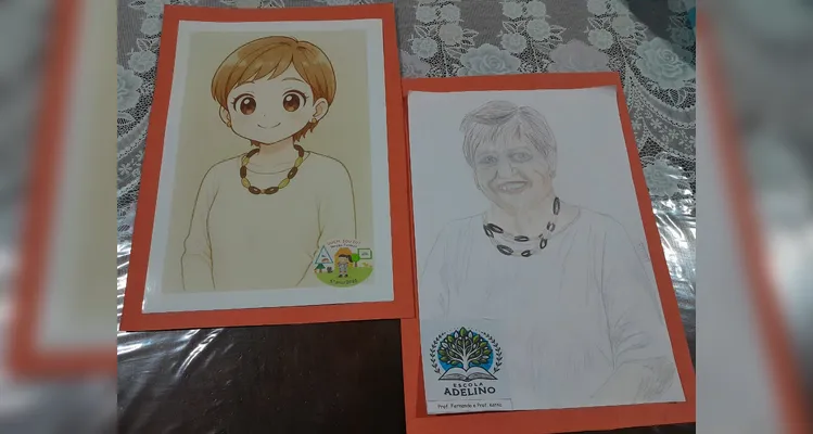 Presentes para a secretária.