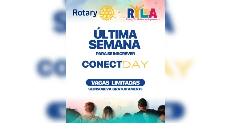 Rotary e Rotaract promovem encontro para jovens de 18 a 30 anos em PG