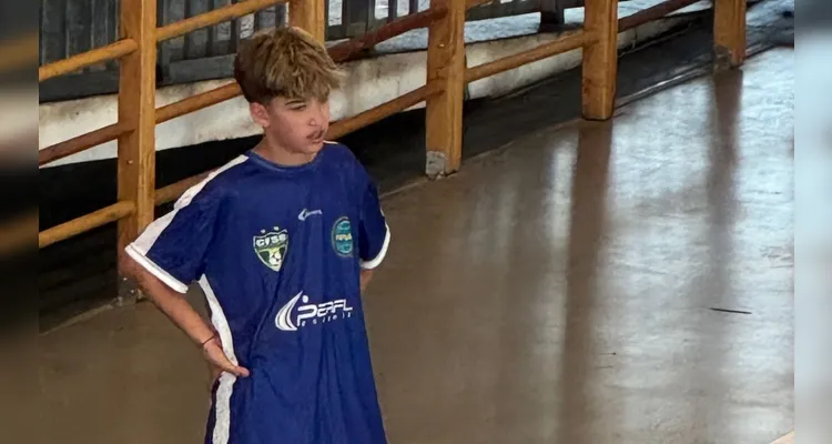 Ponta-grossense é campeão com a Seleção Brasileira sub-11 de futsal no Chile