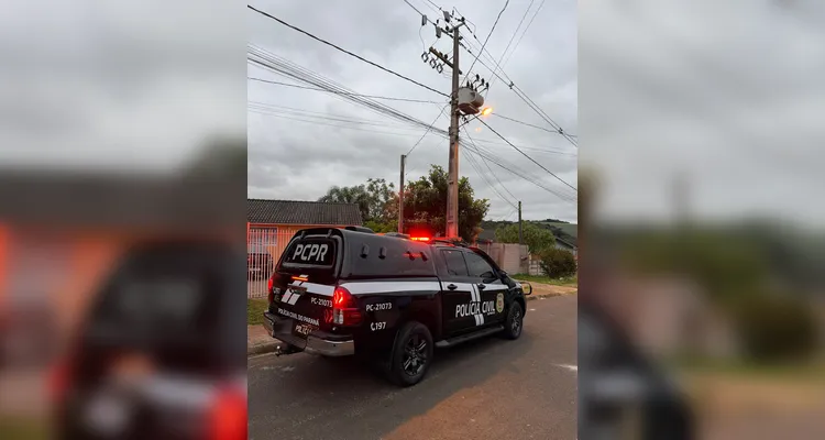 Confira imagens da operação da PCPR contra organização criminosa em PG