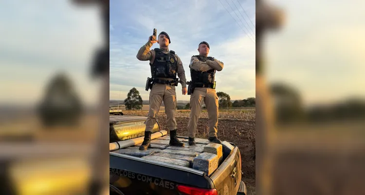 Polícia apreende mais de 1,5 mil kg de maconha em veículo abandonado