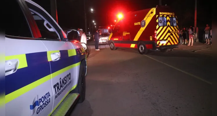 Uma equipe do Patrulhamento de Trânsito Viário também esteve no local para realizar os procedimentos cabíveis.