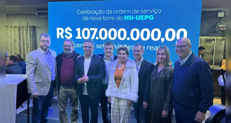 Ordem de Serviço de obras da nova torre do HU-UEPG é assinada nesta segunda-feira