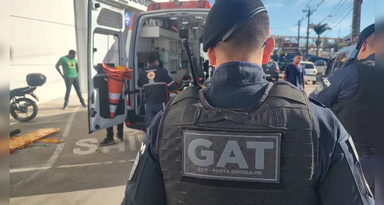Homem é encontrado desmaiado e com corte na cabeça no Centro de PG
