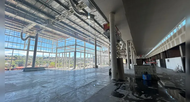 Confira fotos e vídeos exclusivos da obra do Plaza Campos Gerais em PG