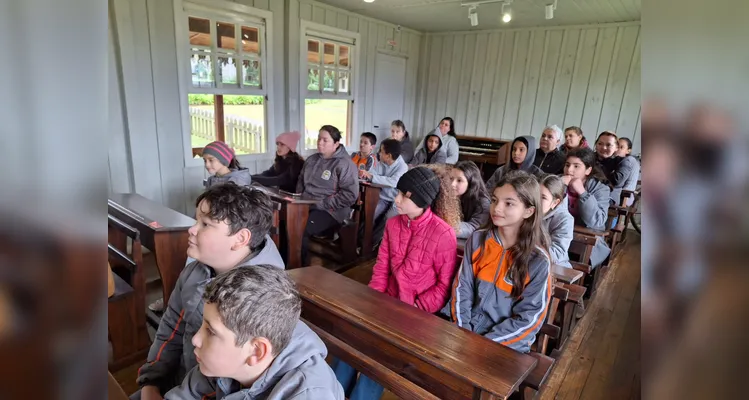 A aula-passeio representou um momento de amplo aprendizado para os estudantes.