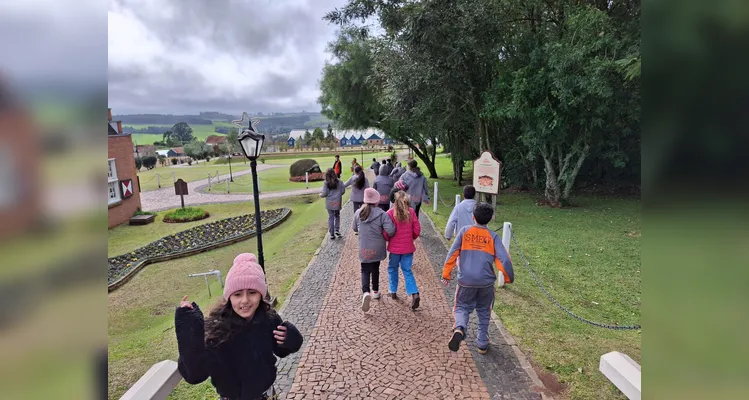 A aula-passeio representou um momento de amplo aprendizado para os estudantes.