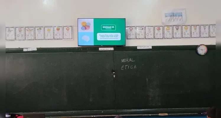 A videoaula do Vamos Ler e Unimed PG foi a base para os estudos da classe.