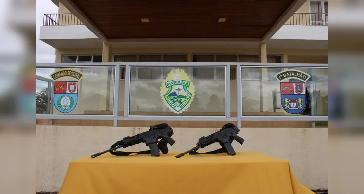 Nova viatura integra a frota do 1º Batalhão da Polícia Militar em PG