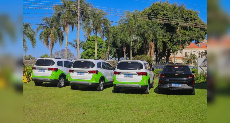 Tibagi recebe quatro novos carros para a saúde