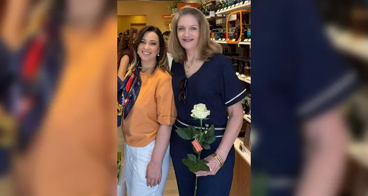 Niceli Fernandes e Myrna Fernandes