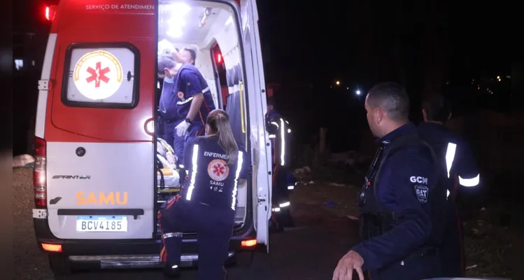 Rapaz é encontrado caído em matagal após ser brutalmente agredido em PG