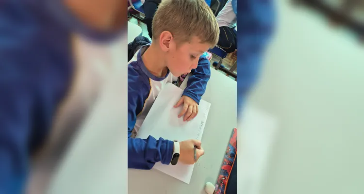 A videoaula foi o ponto de partida para extensas atividades da turma.