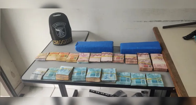 Megaoperação em Ponta Grossa apreende 120 kg de drogas, armas e munições